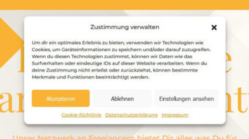 Cookie-Hinweis erstellen lassen